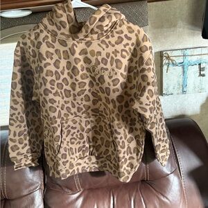 Leopard Print Hoodie